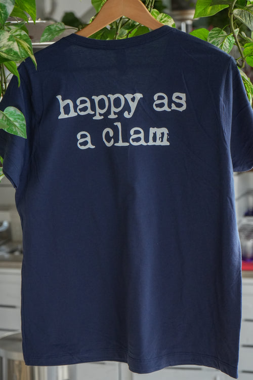 Happy As a Clam V-Neck